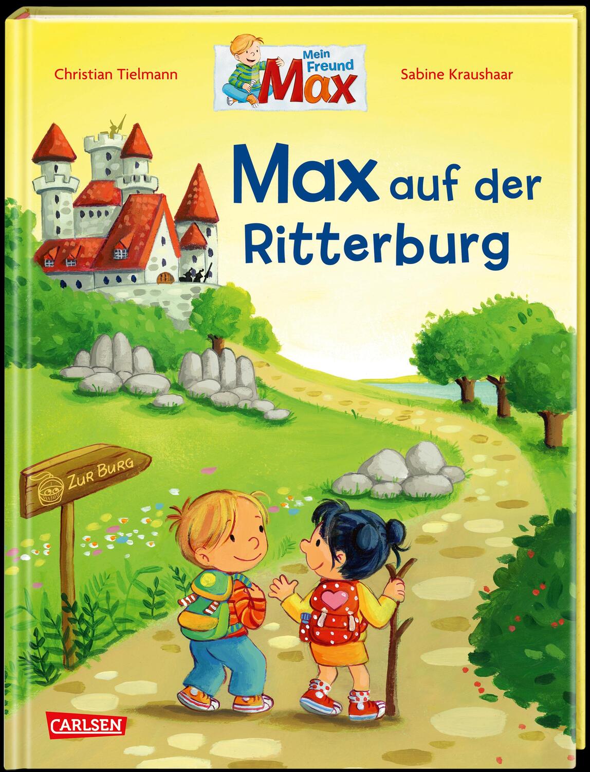 Cover: 9783551523235 | Max-Bilderbücher: Max auf der Ritterburg | Christian Tielmann | Buch