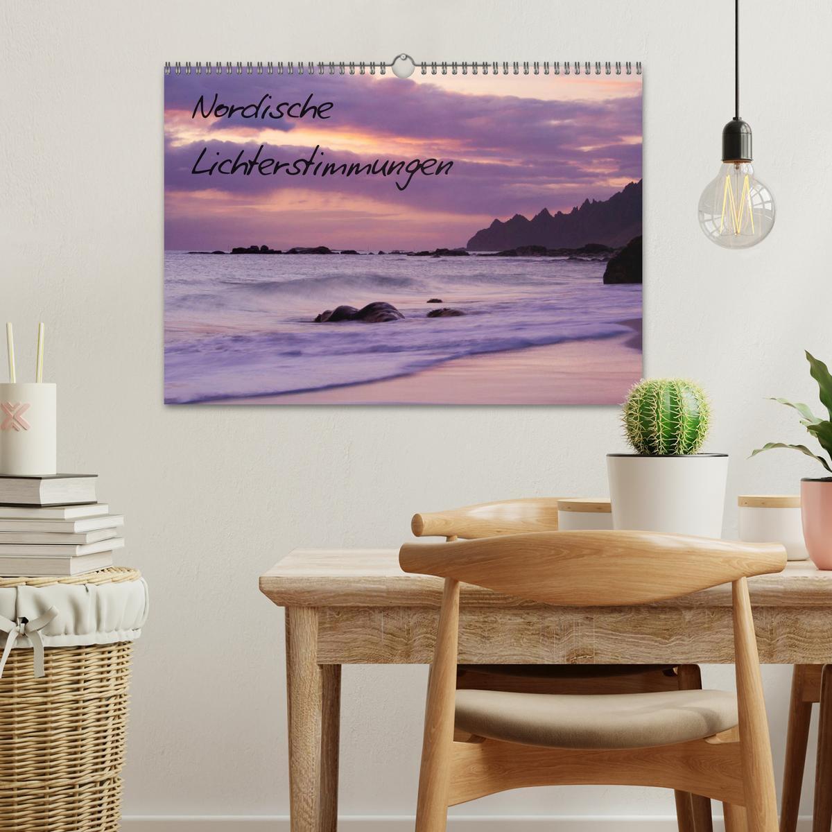 Bild: 9783435830886 | Nordische Lichterstimmungen (Wandkalender 2025 DIN A3 quer),...