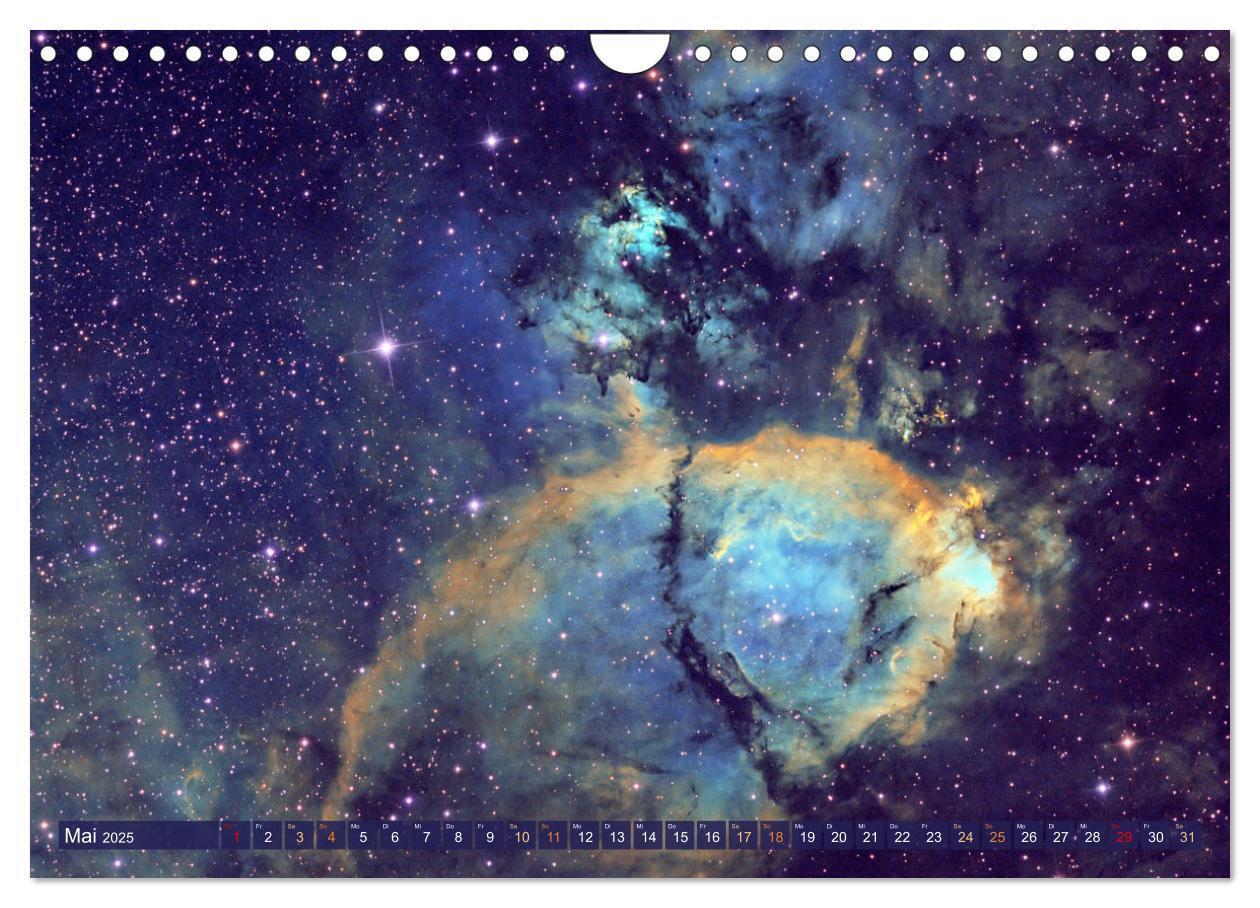 Bild: 9783435055609 | Galaxien, Sterne und Nebel: Leuchten aus dem All (Wandkalender 2025...