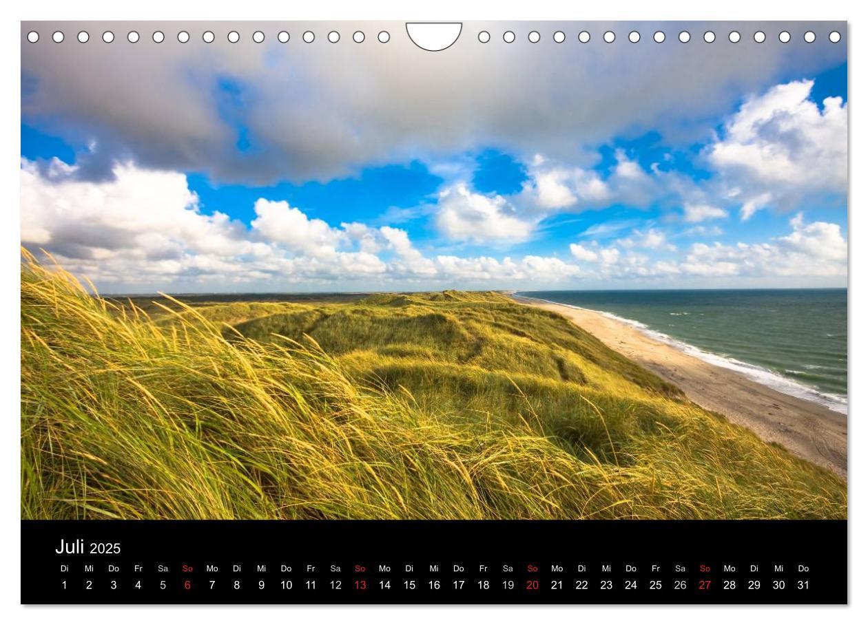 Bild: 9783435768530 | Dänemarks Nordseeküste (Wandkalender 2025 DIN A4 quer), CALVENDO...