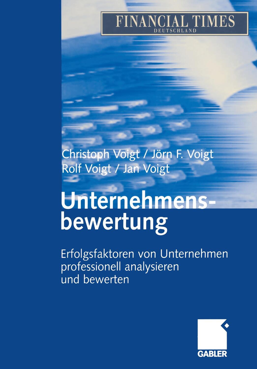 Cover: 9783322907936 | Unternehmensbewertung | Christoph Voigt (u. a.) | Taschenbuch | 2014