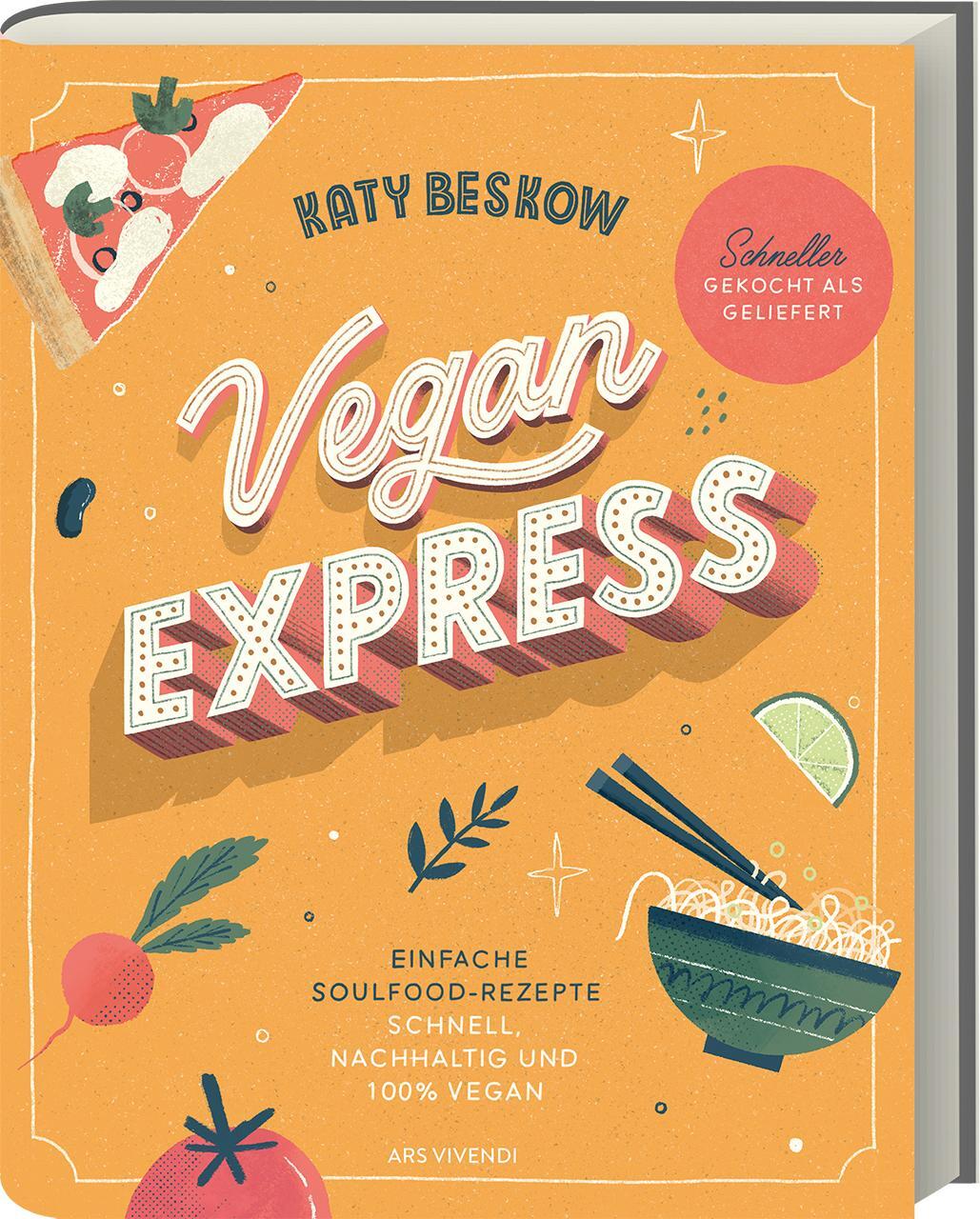 Cover: 9783747202494 | Vegan Express - Schneller gekocht als geliefert | Katy Beskow | Buch