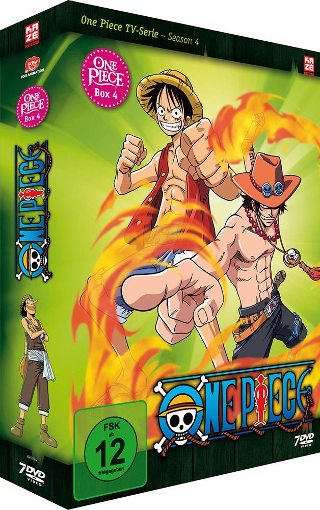 Cover: 7640105239979 | One Piece | Die TV Serie / Box 4 | Eiichiro Oda (u. a.) | DVD | 1999