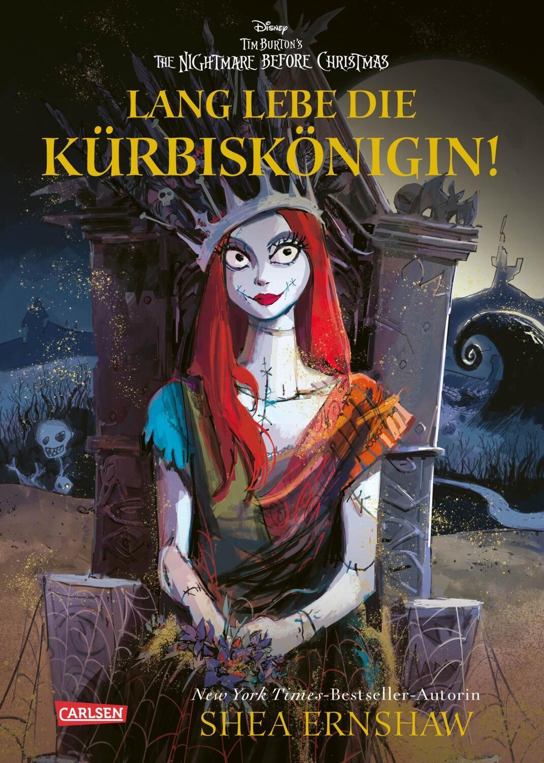 Cover: 9783551281241 | Disney: Lang lebe die Kürbiskönigin! (nach Tim Burton's the...