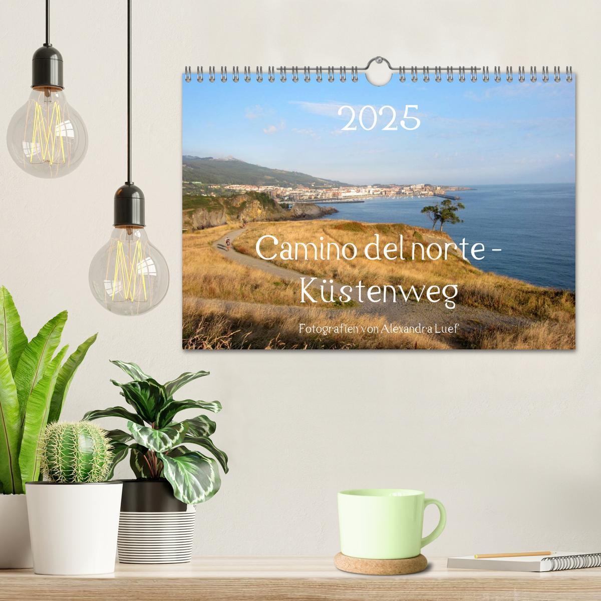 Bild: 9783435636518 | Camino del norte - Küstenweg (Wandkalender 2025 DIN A4 quer),...