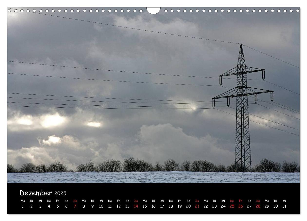 Bild: 9783435769575 | Unter Strom (Wandkalender 2025 DIN A3 quer), CALVENDO Monatskalender