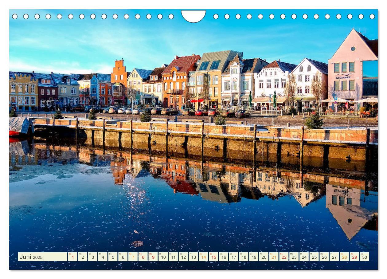 Bild: 9783435448708 | Reise an die Nordsee - Husum (Wandkalender 2025 DIN A4 quer),...