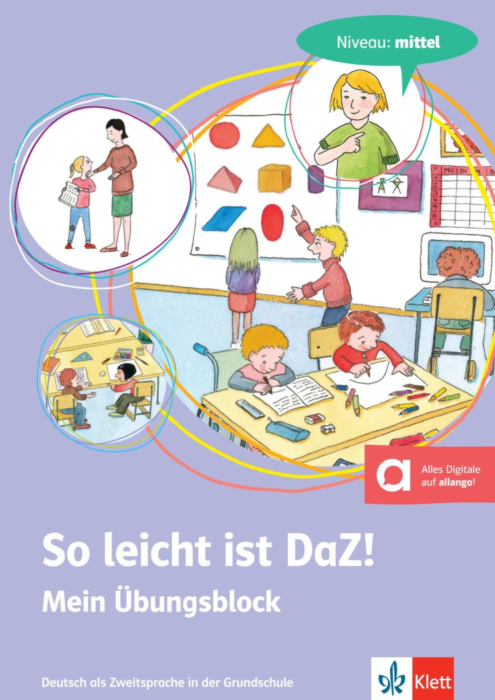 Cover: 9783126668460 | So leicht ist DaZ! - Mein Übungsblock. Niveau: mittel | Goßmann | Buch