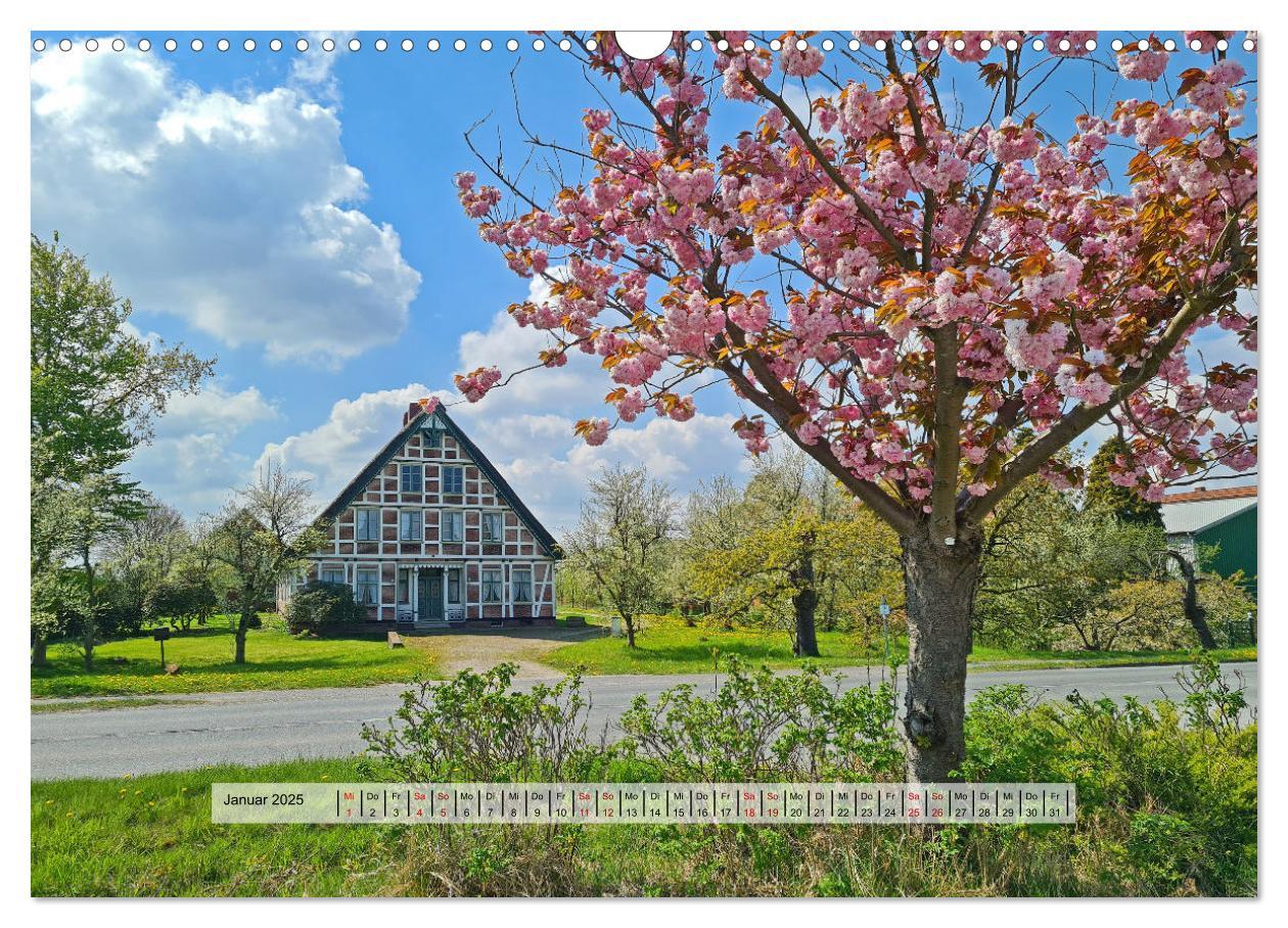 Bild: 9783383970450 | Altes Land im Frühling - Mit dem Fahrrad unterwegs (Wandkalender...