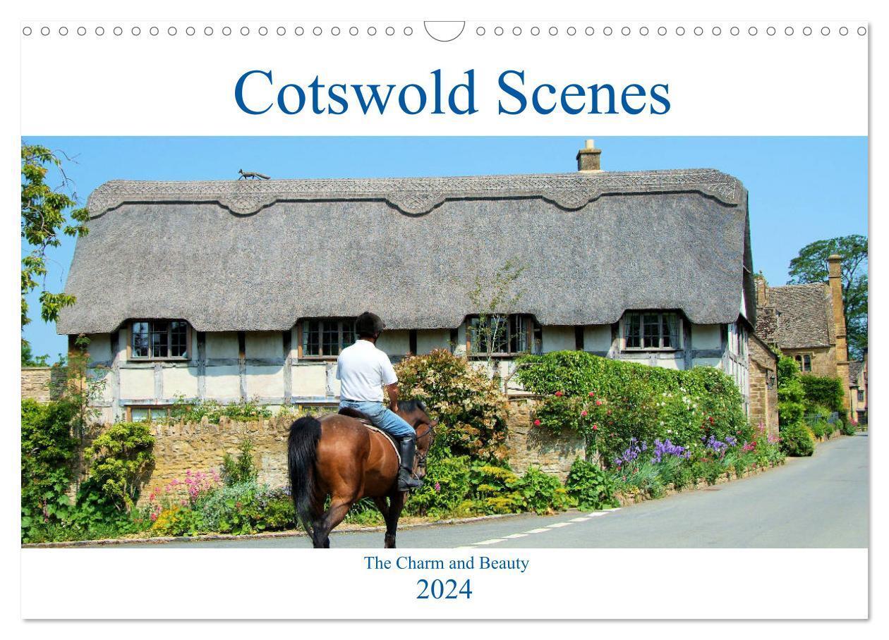 Cover: 9781325878253 | Cotswold Scenes (Wall Calendar 2024 DIN A3 landscape), CALVENDO 12...