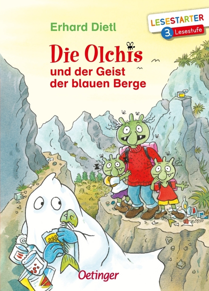 Cover: 9783789112751 | Die Olchis und der Geist der blauen Berge | Lesestarter. 3. Lesestufe