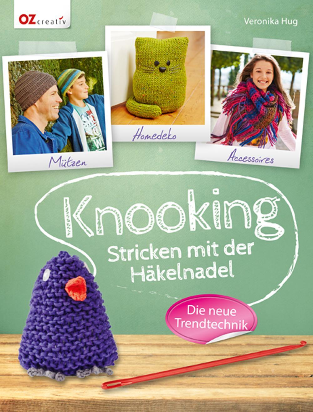 Cover: 9783841063151 | Knooking | Stricken mit der Häkelnadel | Veronika Hug | Taschenbuch