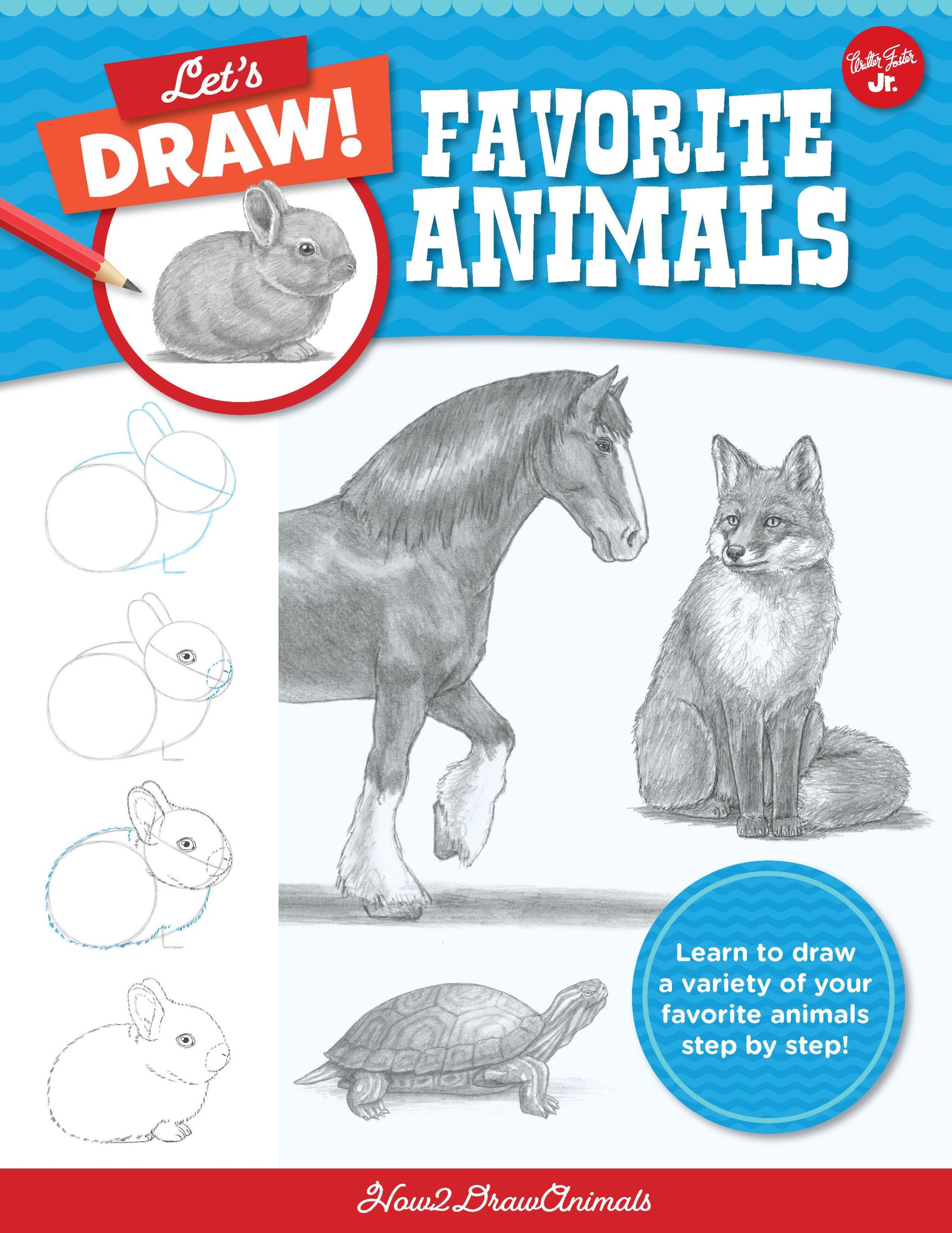 Cover: 9780760380741 | Let's Draw Favorite Animals | How2drawanimals | Taschenbuch | Englisch