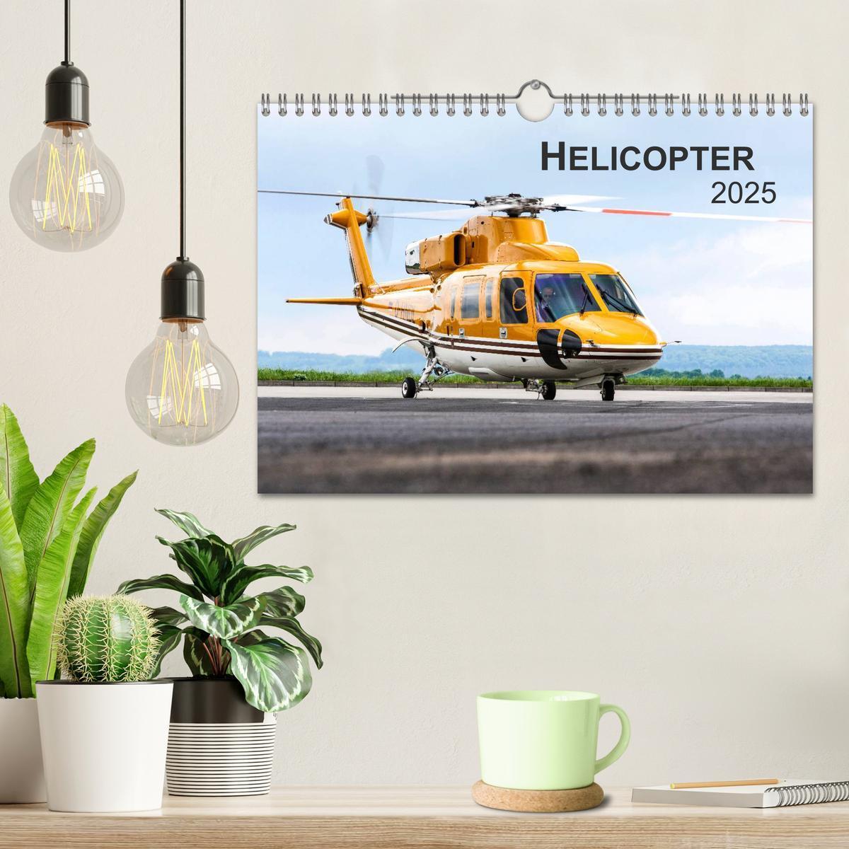 Bild: 9783435822836 | Helicopter 2025 (Wandkalender 2025 DIN A4 quer), CALVENDO...