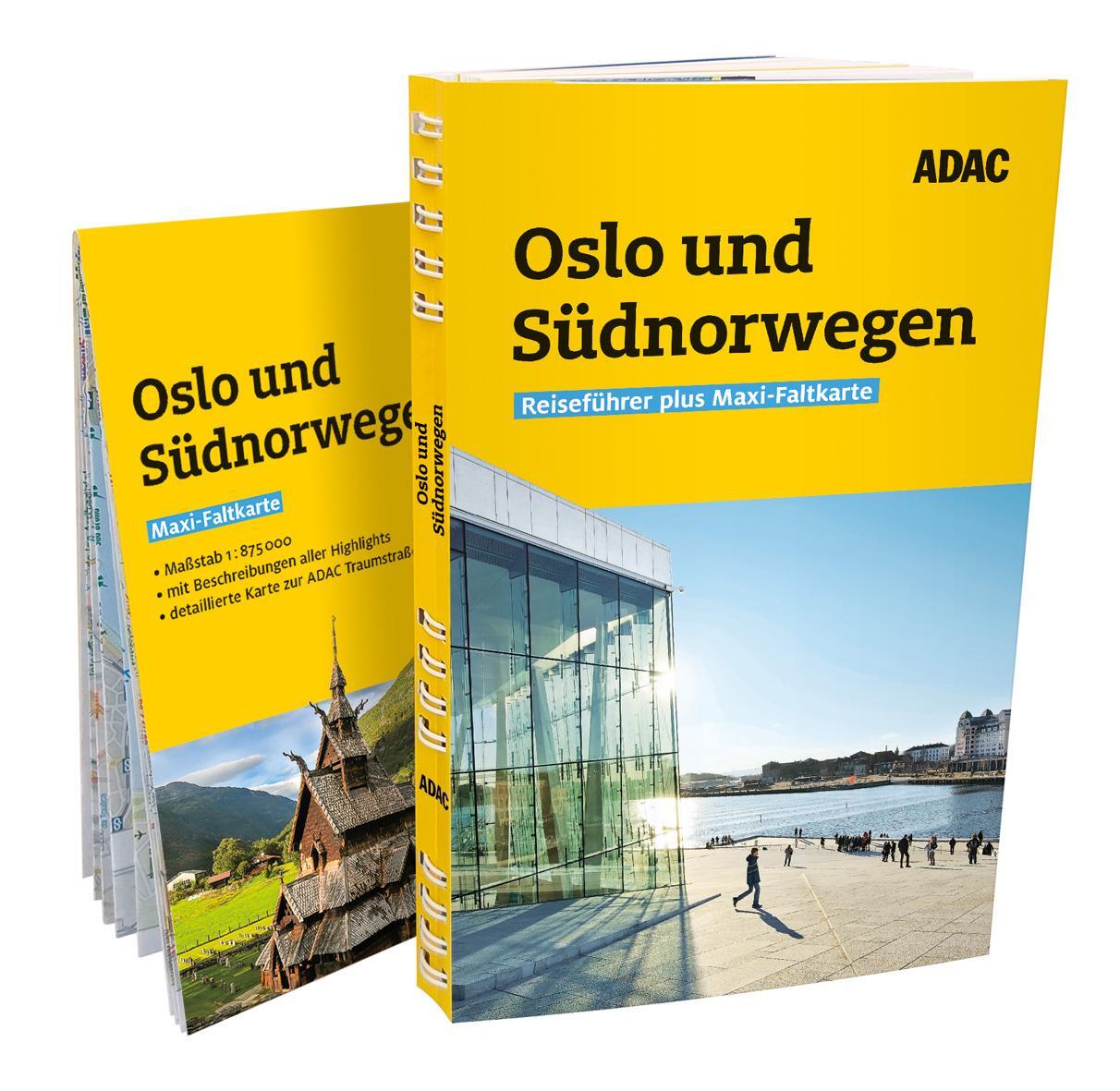 Cover: 9783956896958 | ADAC Reiseführer plus Oslo und Südnorwegen | Christian Nowak | Buch