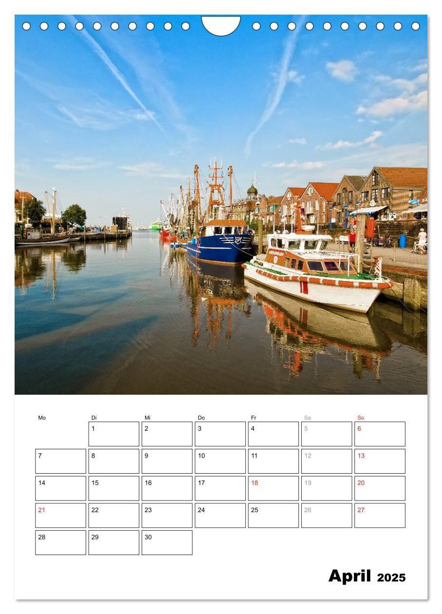 Bild: 9783457056981 | Neuharlingersiel Hafenromantik / Planer (Wandkalender 2025 DIN A4...