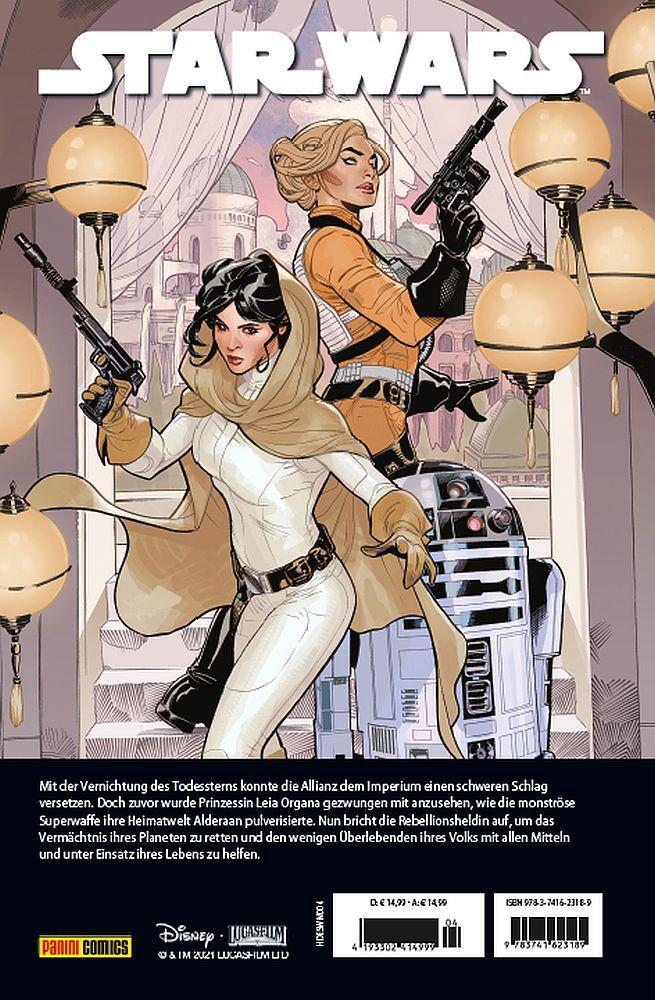 Rückseite: 9783741623189 | Star Wars Marvel Comics-Kollektion | Bd. 4: Prinzessin Leia | Buch