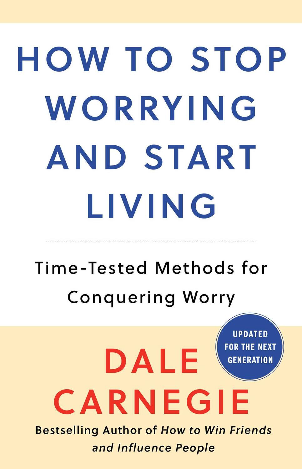 Cover: 9780671035976 | How to Stop Worrying and Start Living | Dale Carnegie | Taschenbuch