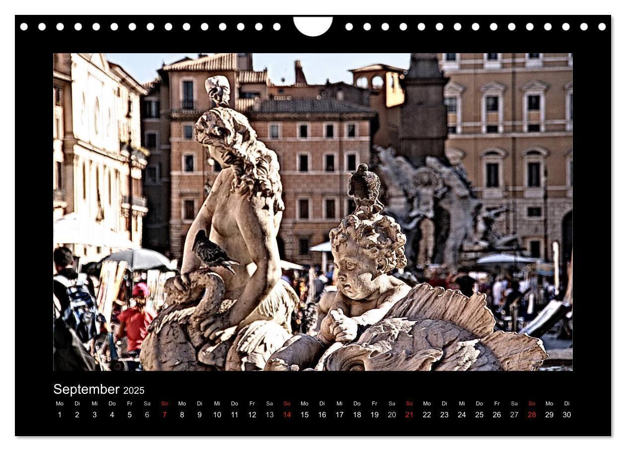 Bild: 9783435828142 | Roma (Wandkalender 2025 DIN A4 quer), CALVENDO Monatskalender | 2025