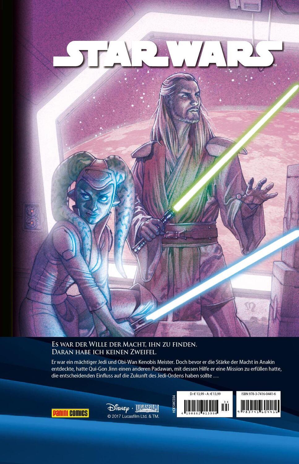 Rückseite: 9783741604416 | Star Wars Comic-Kollektion | Bd. 34: Jedi: Die dunkle Seite | Buch