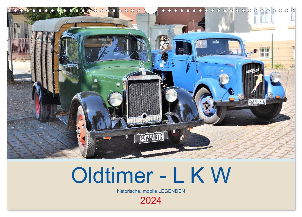 Cover: 9783675820180 | Oldtimer - L K W (Wandkalender 2024 DIN A3 quer), CALVENDO...