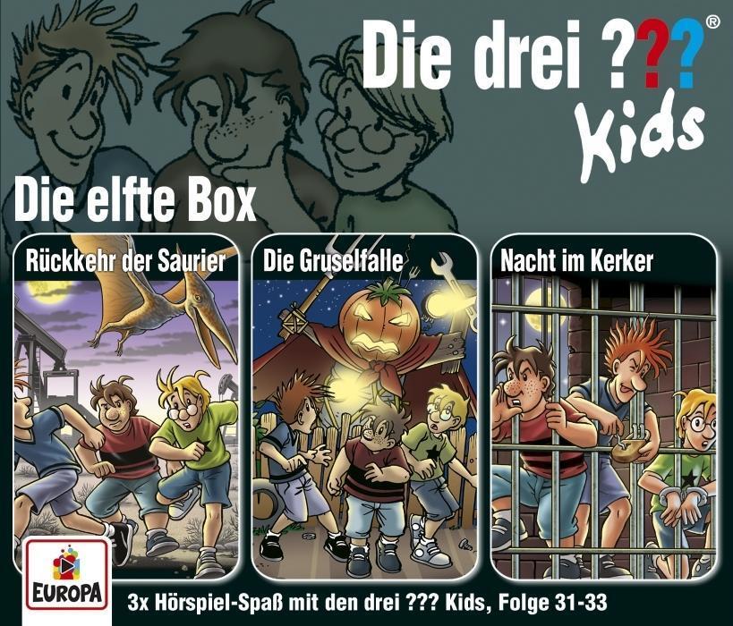 Cover: 889853586622 | Die drei ??? Kids 3er Box Folgen 31-33 | Boris Pfeiffer (u. a.) | CD