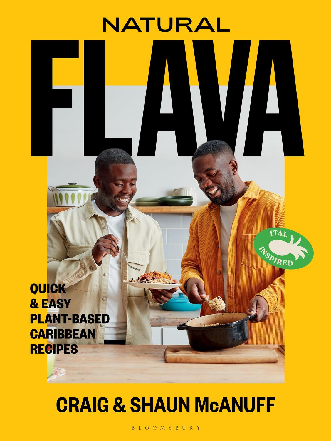 Cover: 9781526631879 | Natural Flava | Quick &amp; Easy Plant-Based Caribbean Recipes | Buch