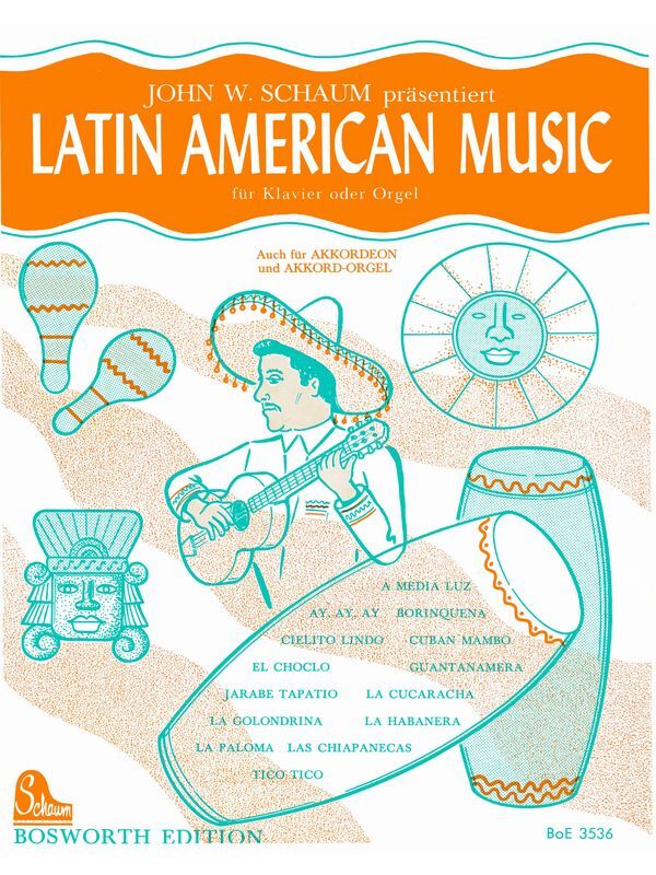 Cover: 5020679585405 | Latin American Music | John W. Schaum | Songbuch (Klavier) | Buch
