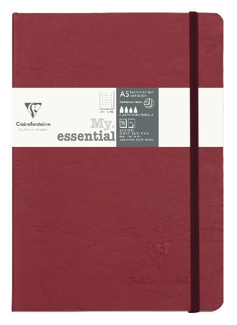 Cover: 3329687934321 | Notizbuch Age Bag My.Essential A5 96 Blatt dot-linierteatur, Rot