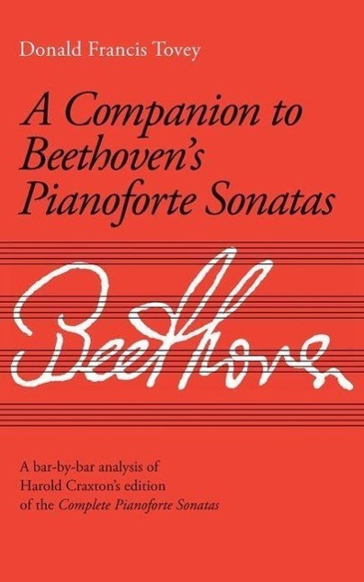 Cover: 9781860960864 | Companion to Beethoven's Pianoforte Sonatas | Revised Edition | Tovey