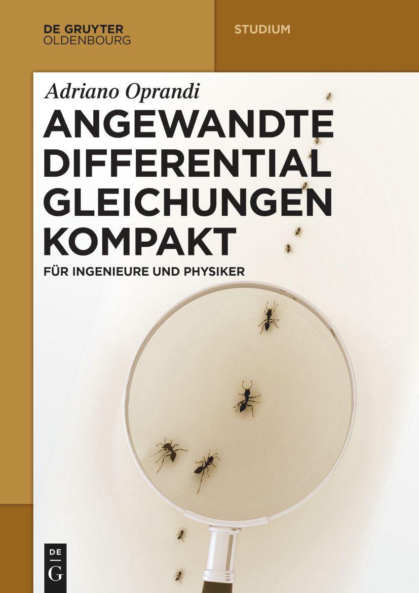 Cover: 9783110737974 | Angewandte Differentialgleichungen Kompakt | Adriano Oprandi | Buch
