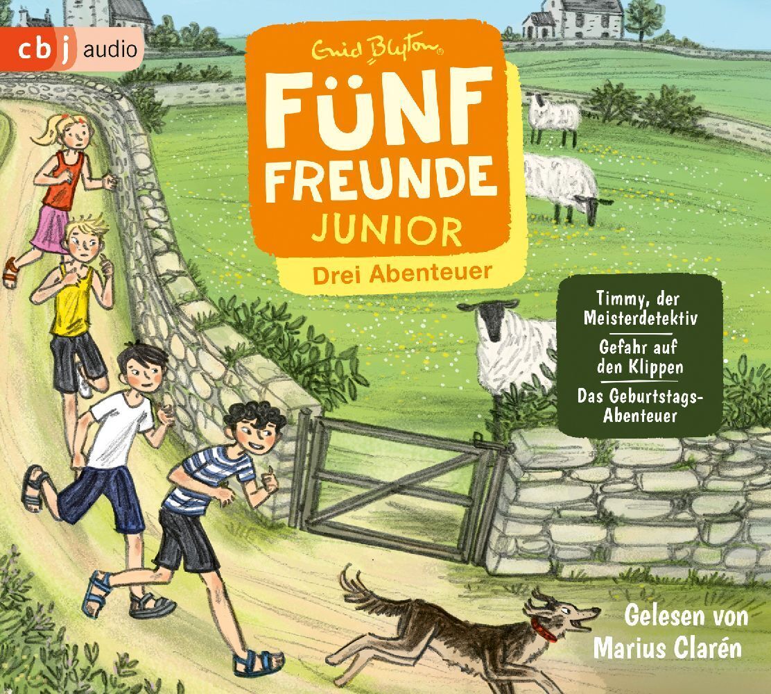 Cover: 9783837163483 | Fünf Freunde JUNIOR - Drei Abenteuer - Timmy, der Meisterdetektiv....