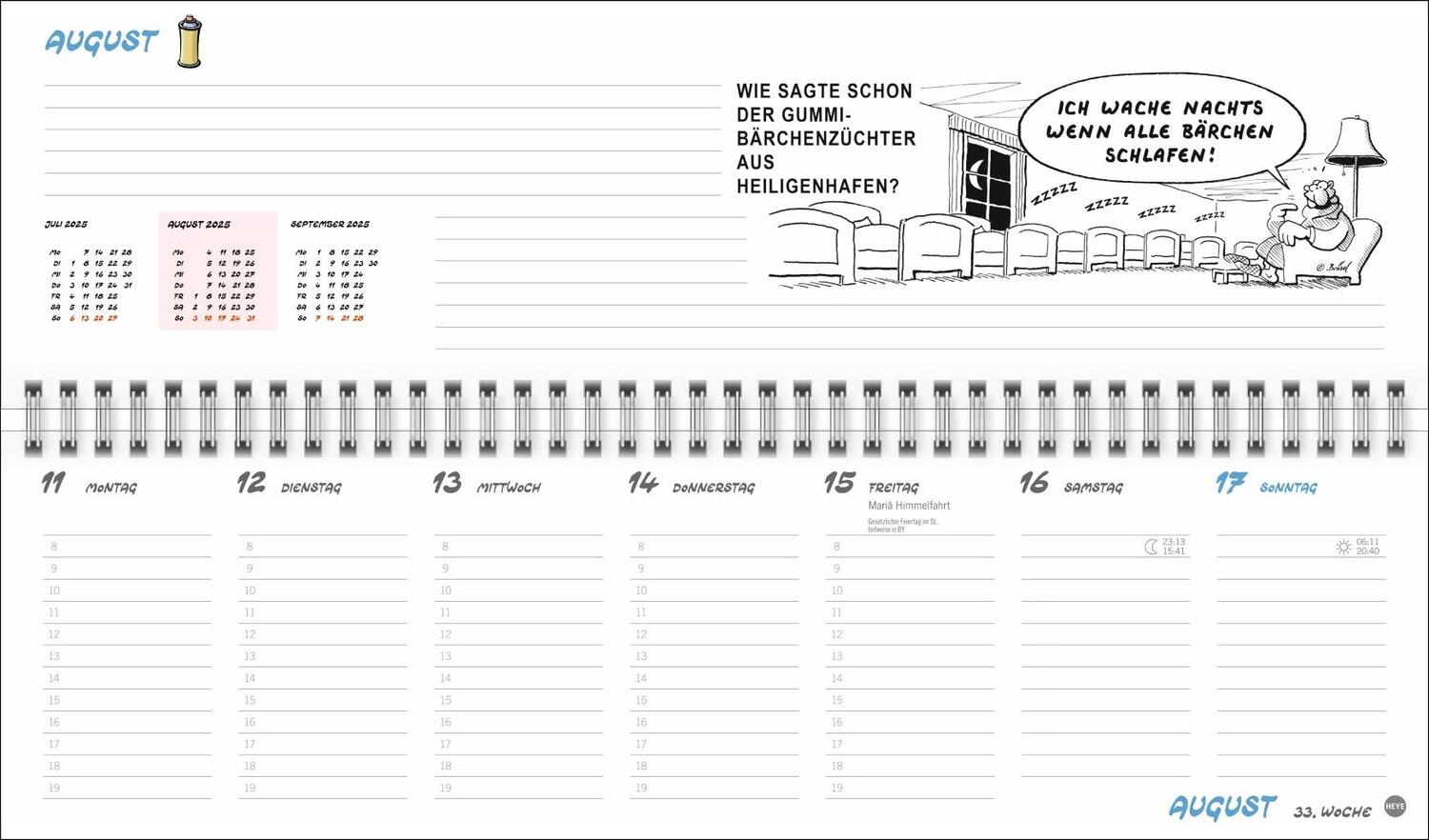 Bild: 9783756409174 | Werner Wochenquerplaner 2025 | Rötger Feldmann | Kalender | 112 S.