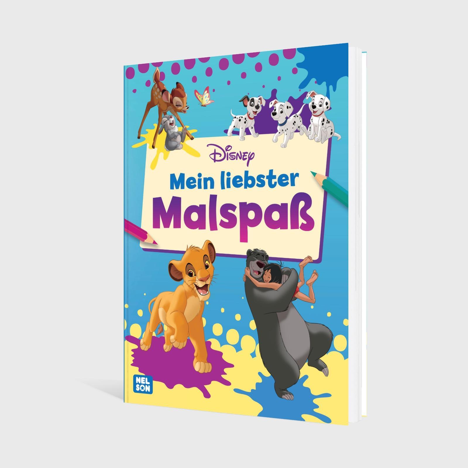 Bild: 9783845128009 | Disney Kreative Beschäftigung: Mein liebster Malspaß | Taschenbuch