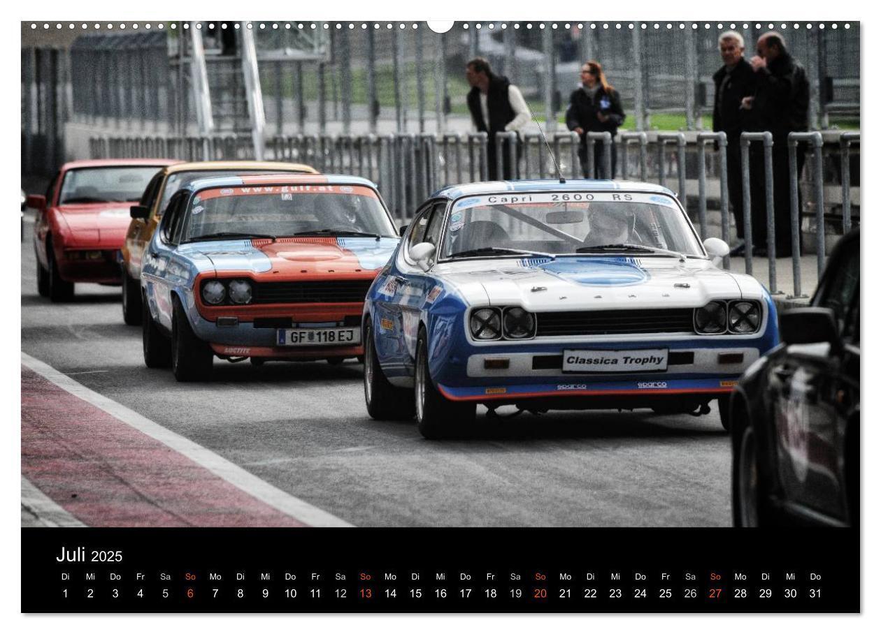 Bild: 9783435757589 | Raceday (hochwertiger Premium Wandkalender 2025 DIN A2 quer),...