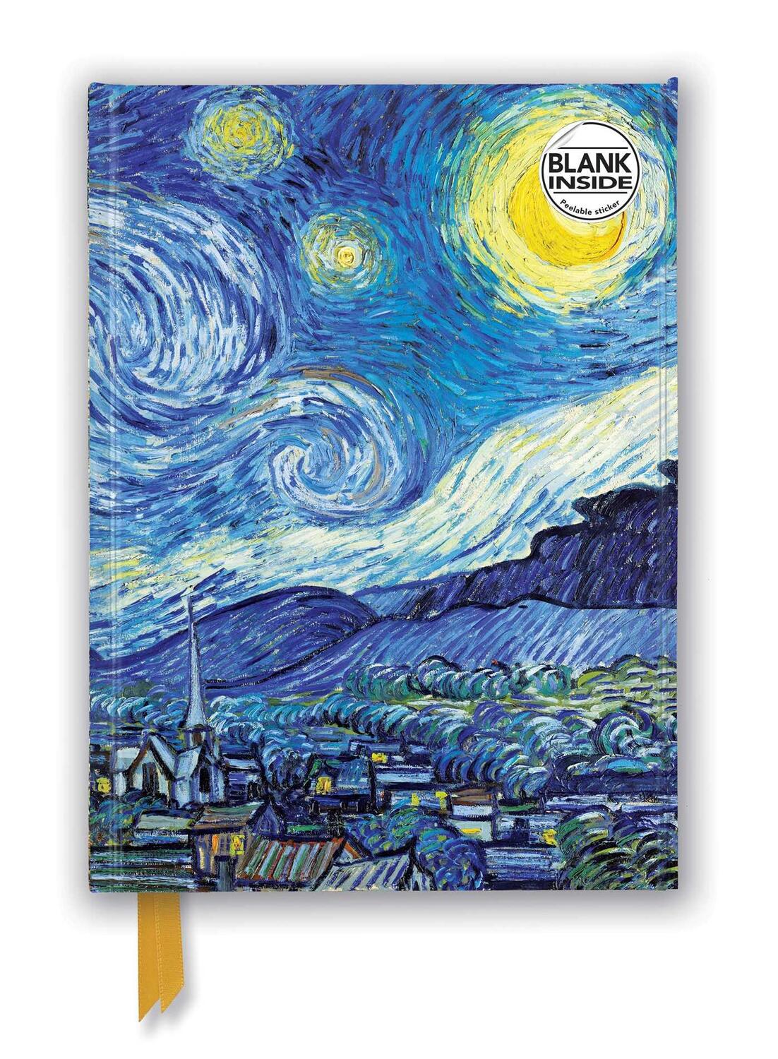 Cover: 9781839649233 | Vincent Van Gogh: The Starry Night (Foiled Blank Journal) | Buch