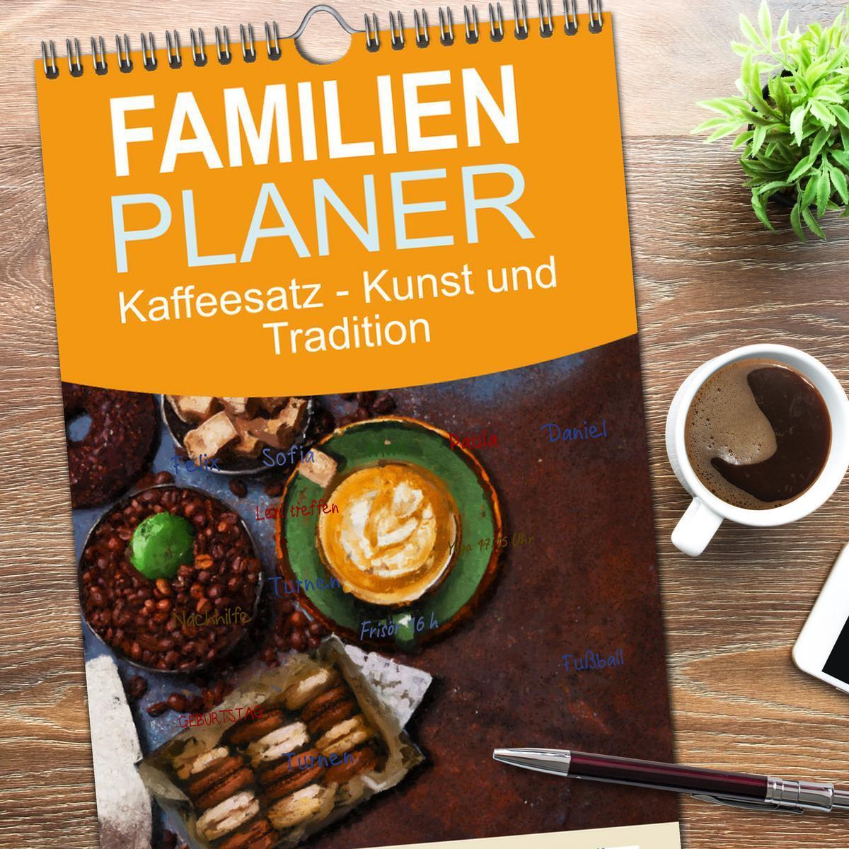 Bild: 9783457101278 | Familienplaner 2025 - Kaffeesatz - Kunst und Tradition mit 5...