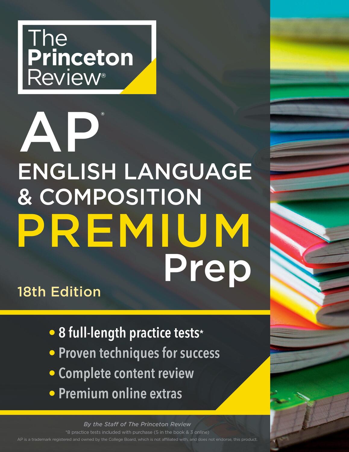 Cover: 9780593517079 | Princeton Review AP English Language &amp; Composition Premium Prep, 2024