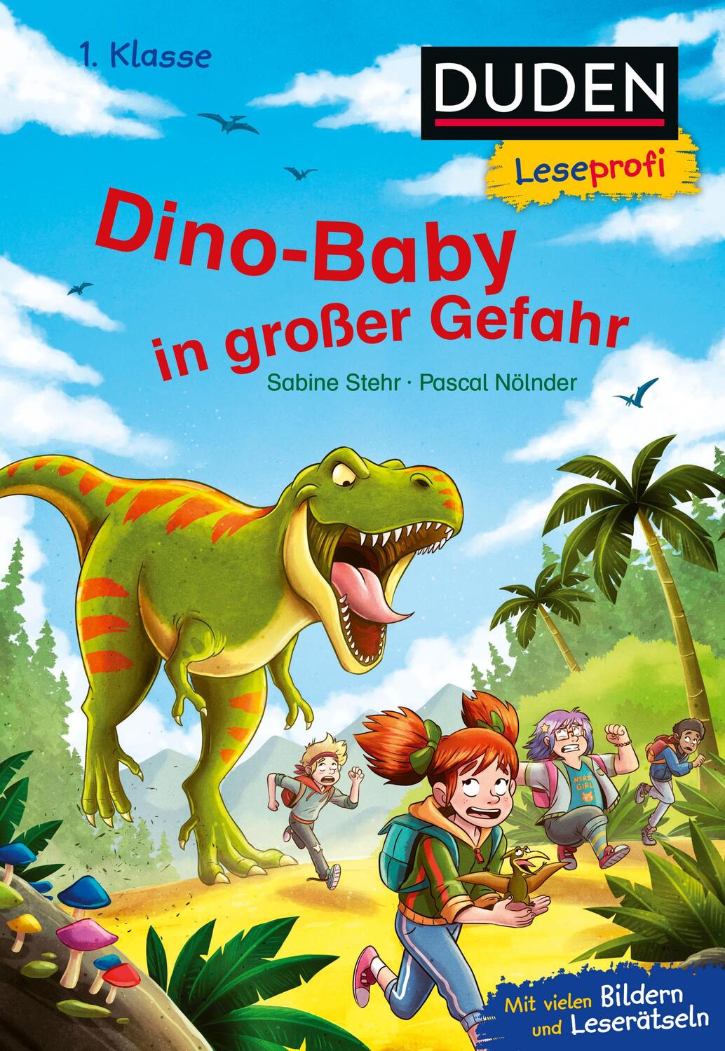 Cover: 9783737336420 | Duden Leseprofi - Dino-Baby in großer Gefahr, 1. Klasse | Sabine Stehr