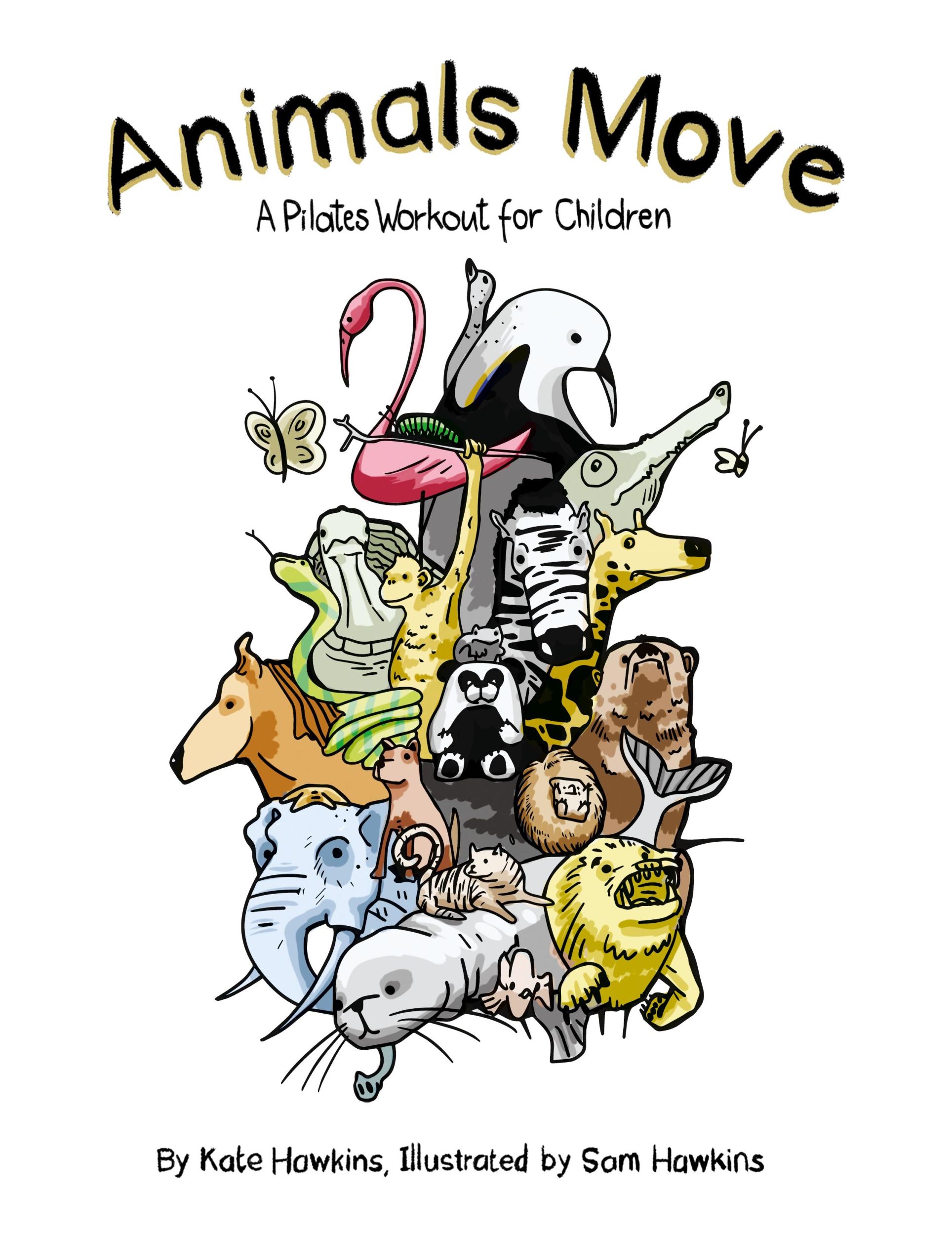 Cover: 9781802276589 | Animals Move | A Pilates Workout for Children | Kate Hawkins | Buch