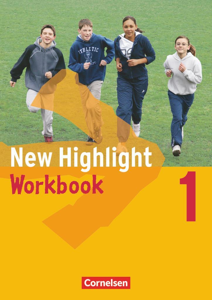 Cover: 9783464344071 | New Highlight 1. Workbook | 5. Schuljahr | Robert Parr | Taschenbuch