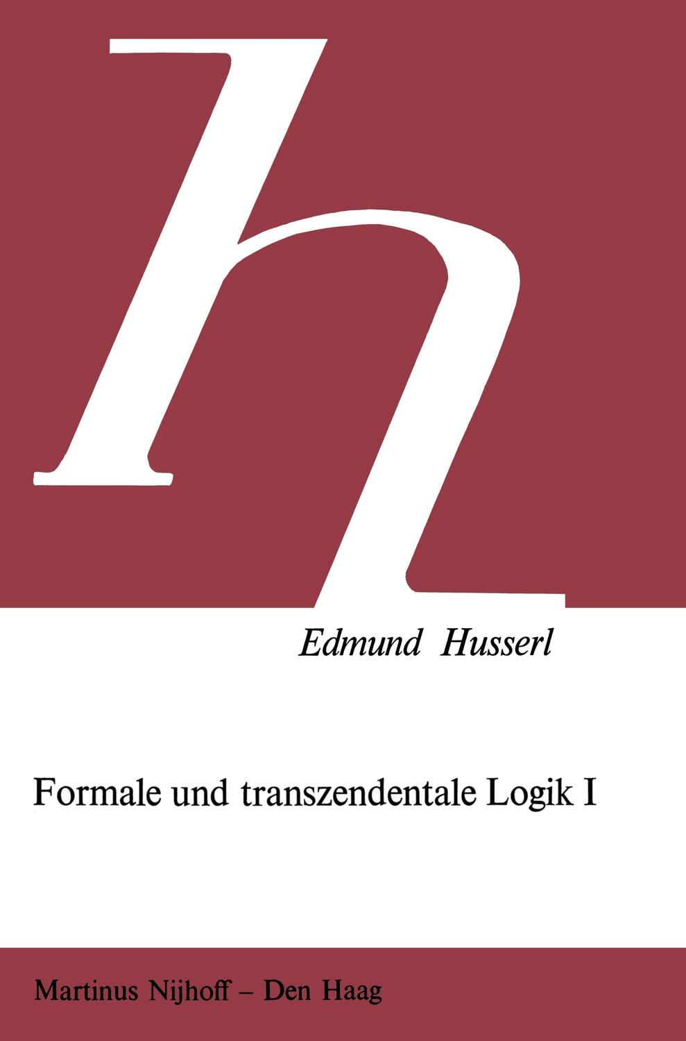 Cover: 9789024719754 | Formale und Transzendentale Logik | Petra Janssen (u. a.) | Buch