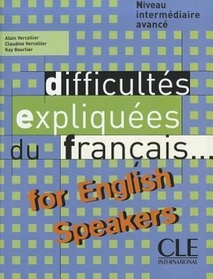 Cover: 9782090337013 | Difficultes Expliquees Du Francais for English Speakers Textbook...