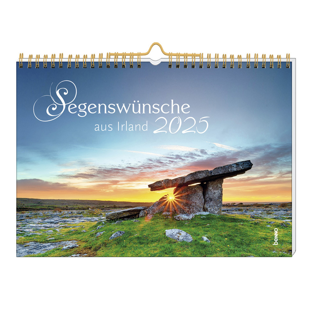 Cover: 9783746264776 | Segenswünsche aus Irland 2025 | Kalender | 12 S. | Deutsch | 2025