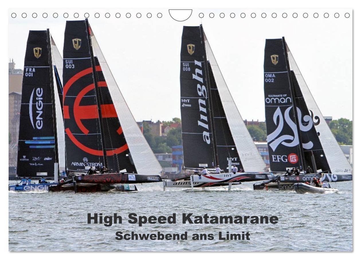 Cover: 9783675763418 | High Speed Katamarane - Schwebend ans Limit (Wandkalender 2024 DIN...