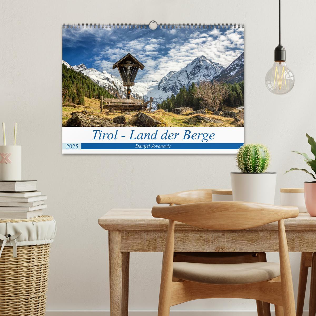 Bild: 9783435123292 | Tirol - Das Land in den Bergen (Wandkalender 2025 DIN A3 quer),...