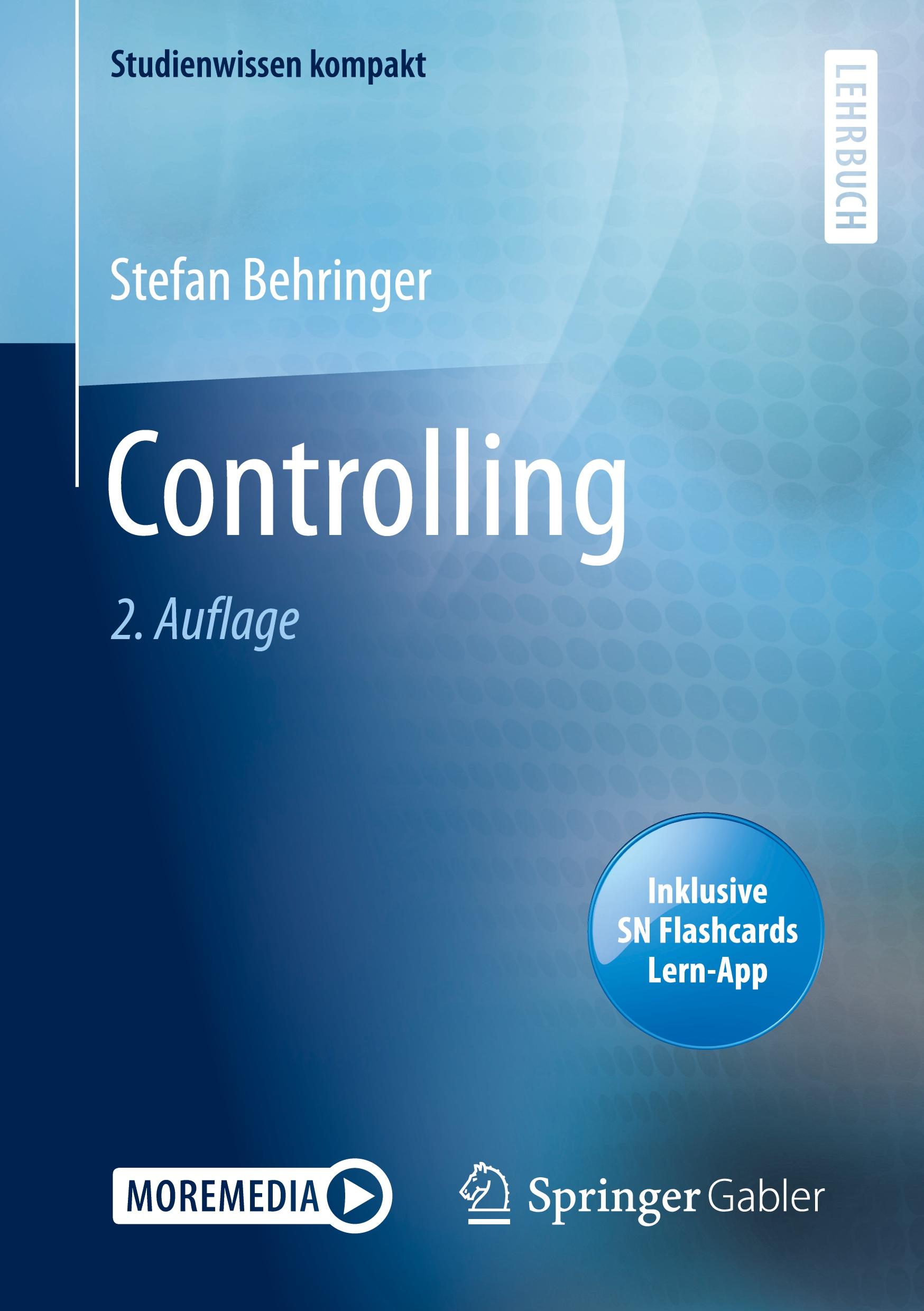 Cover: 9783658327439 | Controlling | Stefan Behringer | Bundle | Studienwissen kompakt | 2021