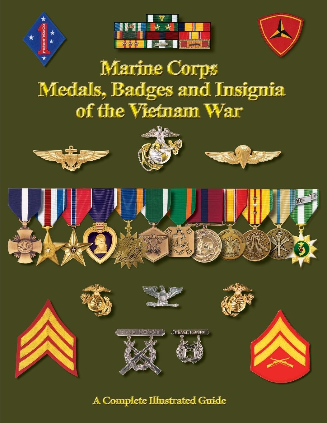 Cover: 9781884452901 | United States Marine Corps Medals, Badges and Insignia of the...