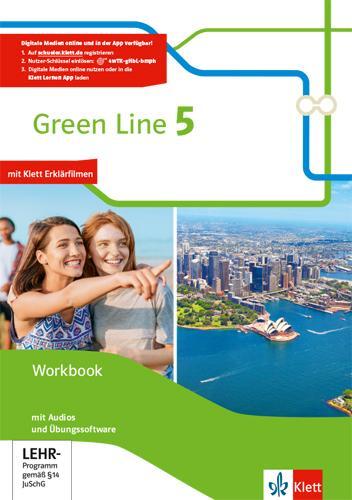 Cover: 9783128342580 | Green Line. Workbook mit Audio-CDs und Übungssoftware 9. Klasse | 2018