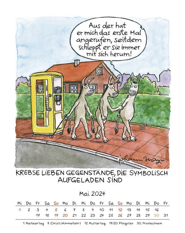 Bild: 9783731869467 | Krebs 2024 | Korsch Verlag | Kalender | Spiralbindung | 13 S. | 2024